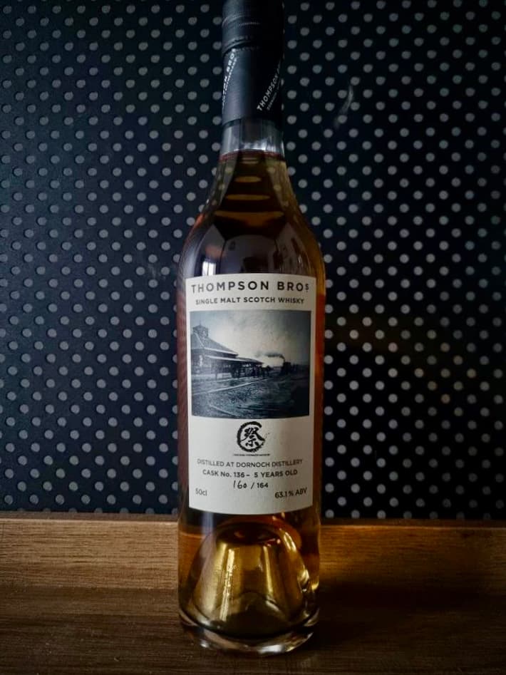 Dornoch Cask #136 5yr 63.1%