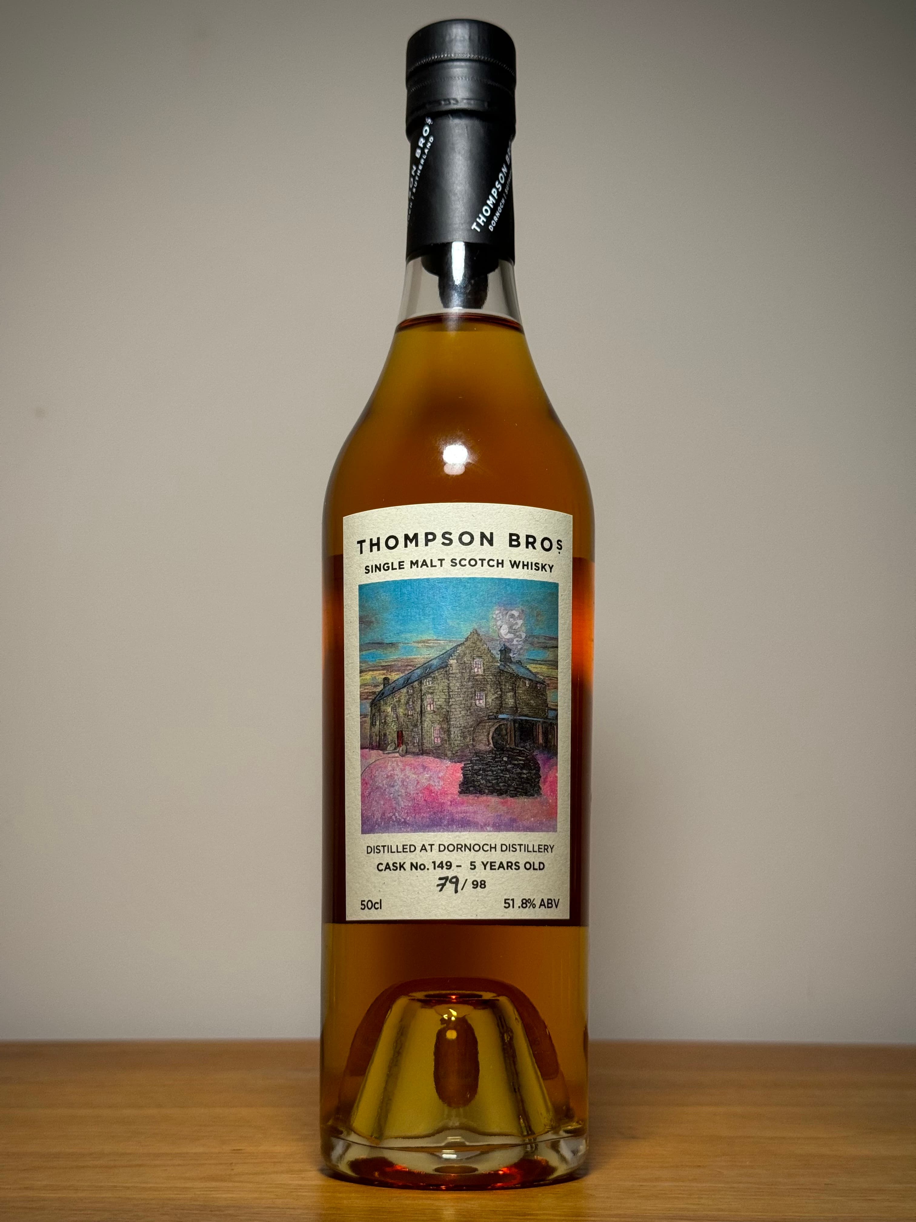 Dornoch Cask #149 5yr 51.8%