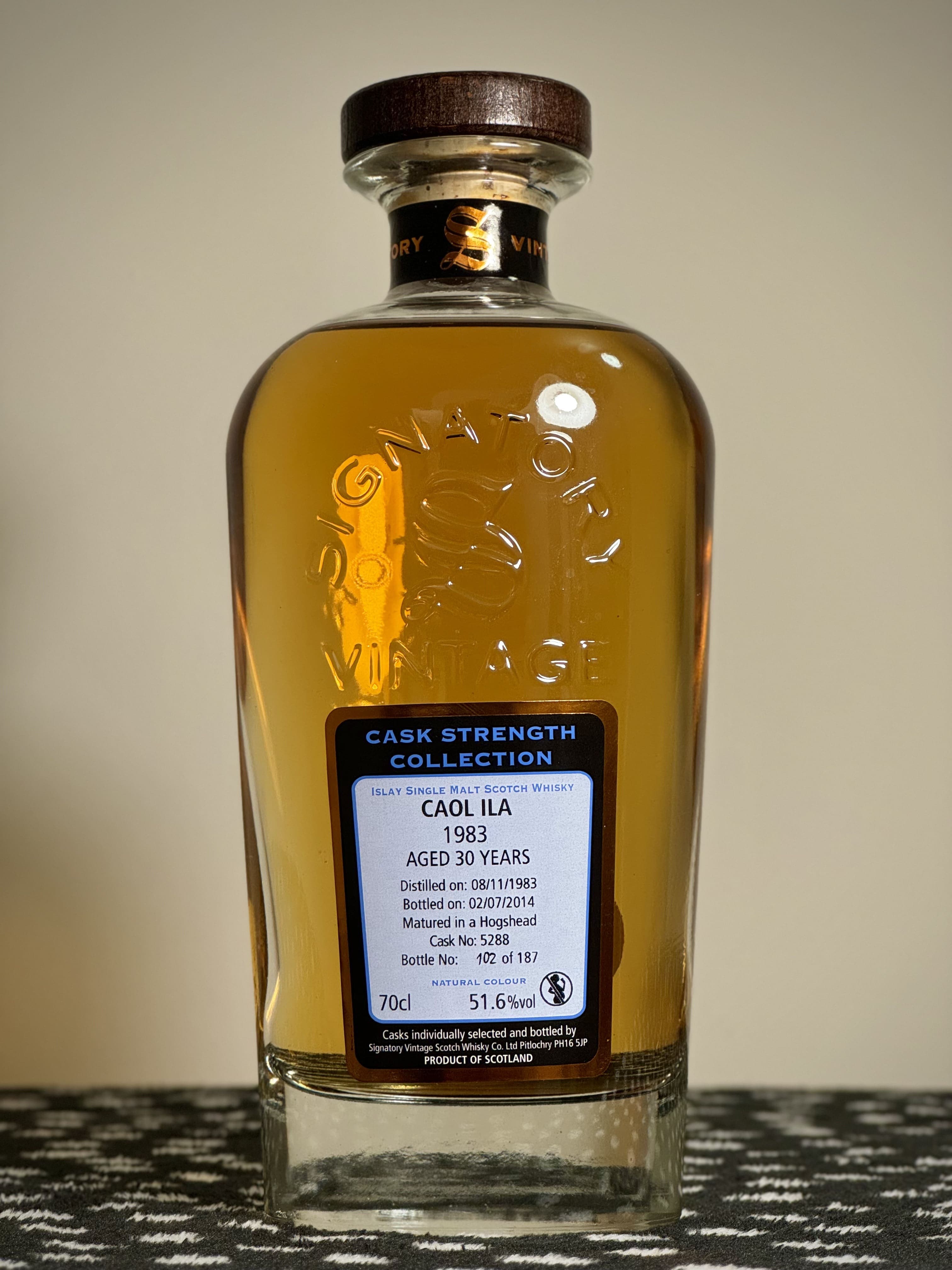 Signatory Caol Ila 30yr
51.6%