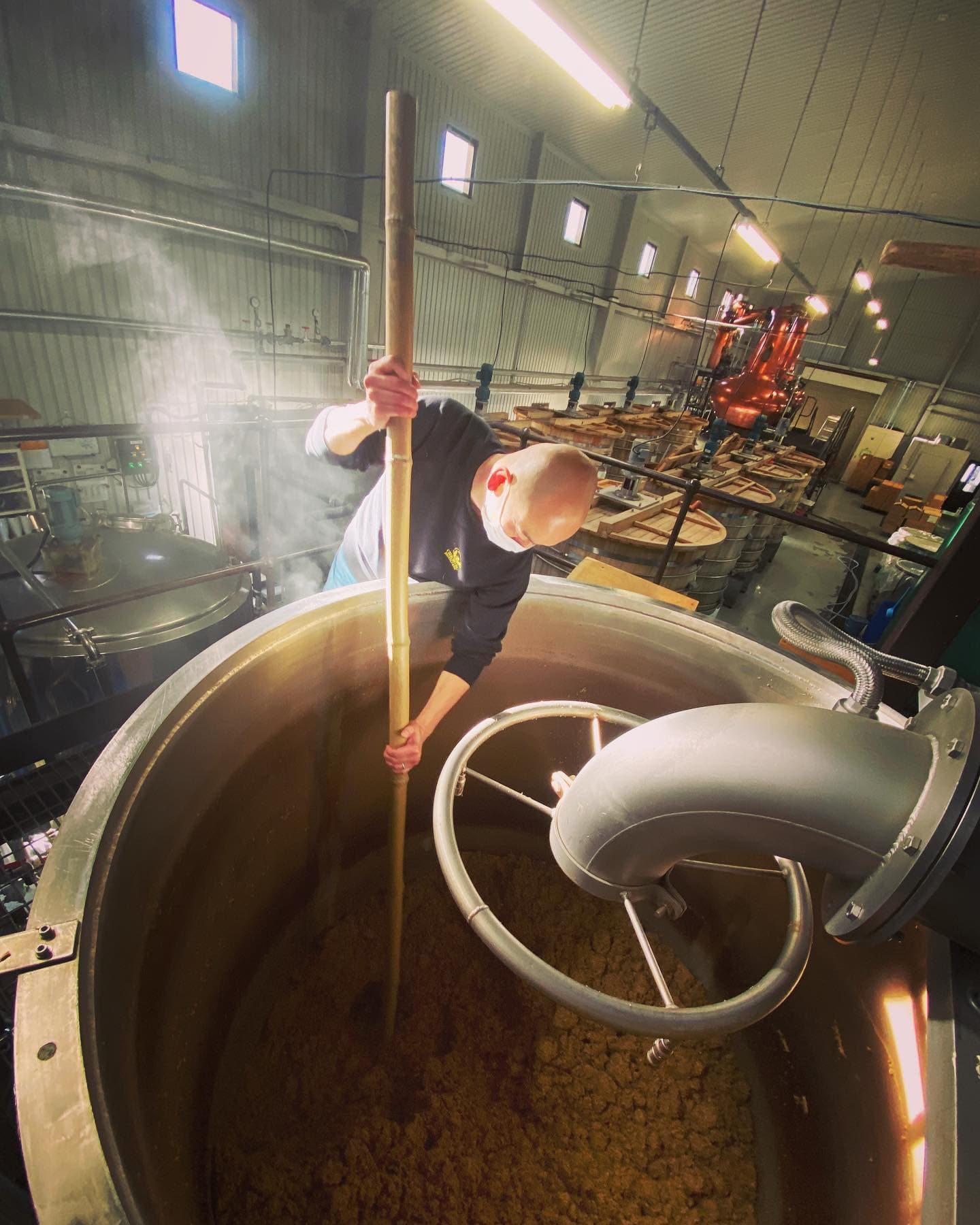 Mash Tun manual
stirring