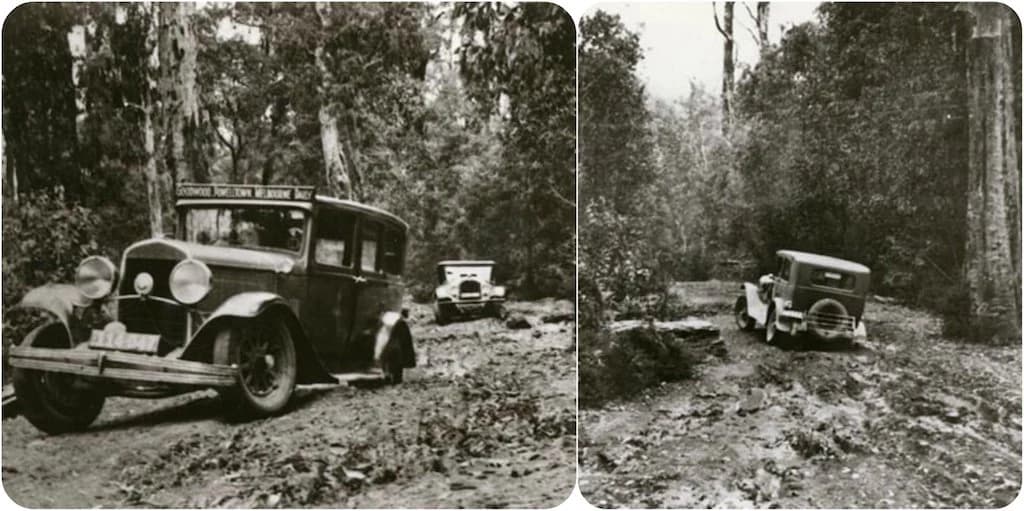 Historical photos of Kinglake